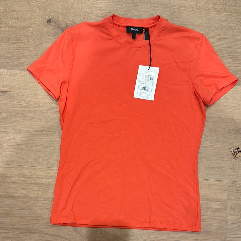 Theory Women's Orange Top